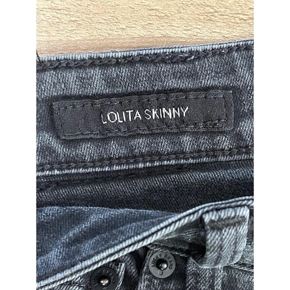 Lucky Brand Lolita Skinny Dark Grey Stretch Jeans Size 12/31 - Picture 3 of 8